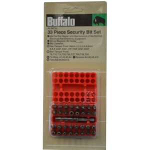 Buffalo Security Bit Set 33-pce