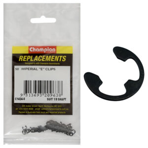 Champion E-Clip Suit 1/8 Shaft -50pk