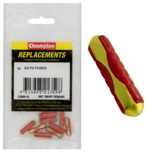 Champion 6Ac 16Amp Ceramic (Euro) Fuse -10pk