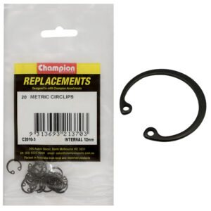 Champion 12mm internal Circlip -20pk