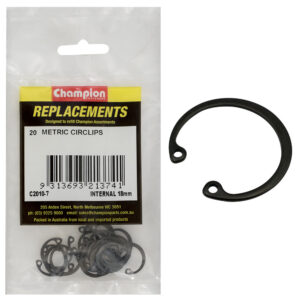 Champion 18mm internal Circlip -20pk