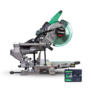 HiKOKI 36V Brushless 255mm Slide Compound Mitre Saw Kit