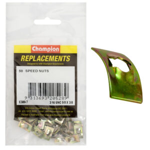 Champion 5mm Flat Speed Nut -50pk
