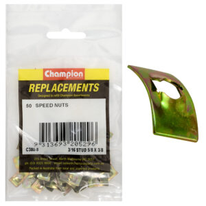 5mm Push-On Speed Nut - 50 Pack