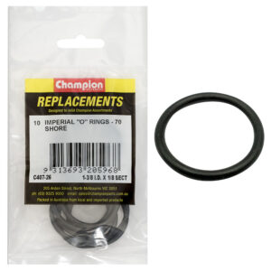 Champion 1-3/8in (I.D.) x 1/8in Imperial O-Ring -10pk