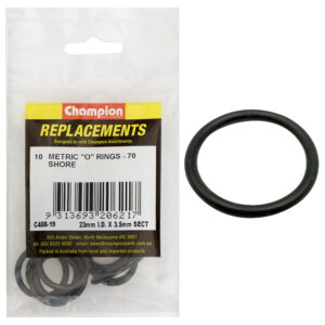 Champion 23mm (I.D.) x 3.5mm Metric O-Ring -10pk