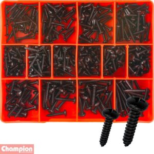 Champion 415pc Black Self Tapping Screw Assortment