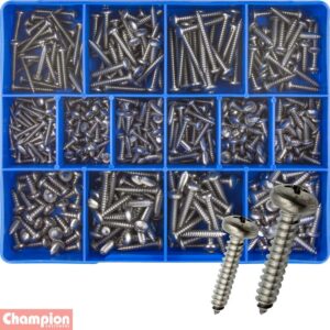 Champion 415pc Stainless Self Tapping Screw Assortment