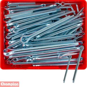 Champion 93pc Split Pin (Cotter) Assortment (Lrg Sizes) Zinc