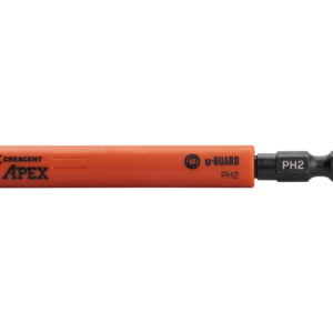 Crescent 2Pc #2 x 3-1/2" Phillips® u-GUARD™ Covered Impact Power Bit