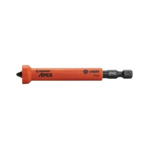 Crescent 2Pc 3-1/2in. Phillips® u-GUARD™ Covered Impact Power Bit w/ Ring Magnet