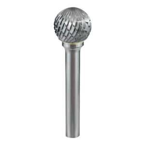 Holemaker Carbide Burr 1/2in Diameter Ball Shape DC