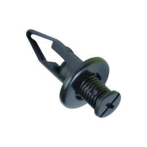Champion Scrivet Clip Black 20mm Head x 27mm - 50pk