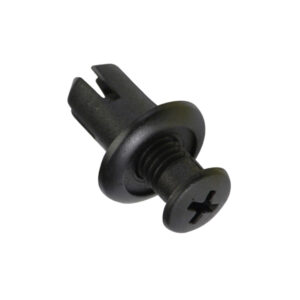 Champion Scrivet Clip Black 15mm Head x 20mm - 50pk
