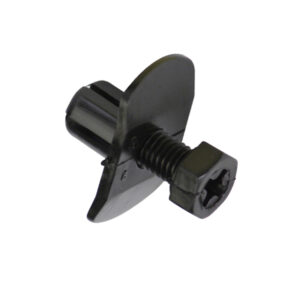 Champion Screw Rivet Black 22mm Head x 9mm - 50pk