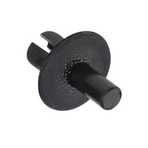 Champion Plastic Push Rivet Black 16mm Head x 10.4mm - 50pk