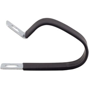 Global CC 18x19-W1 Polyolefin (PVC) Double P-Clips (50pc)
