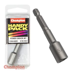 Champion Driver Bits 5/16 Hex Magnetic