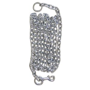 Taurus Regular Link Dog Chain 4mm X 2.45M plus Snap & Ring