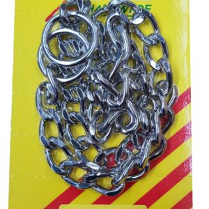 Xcel Choke Chain Nickel Plated 4mm x 750mm Carded