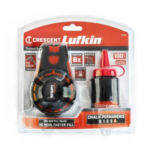 Crescent 30m Overmold Reel w/ 85g/3oz Red Chalk