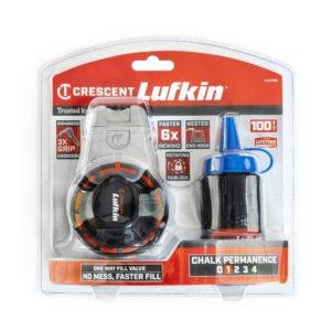 Crescent 30m Aluminium Reel w/ 85g/3oz Blue Chalk