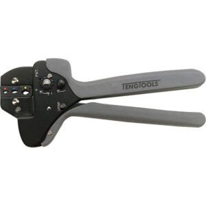 Teng 9in H/Duty Ratchet Crimping Plier