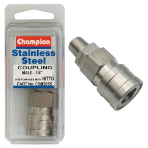 Champion 1/4in Male Coupling Nitto Interchange -304/A2