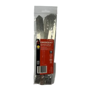 Crescent 10Pc 200x12mm 316SS Double Ball Cable Ties