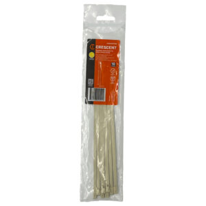 Crescent 10Pc 200x4.6mm Sandy Fencing Ties