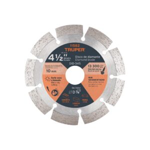 Truper Diamond Segmented Rim Blade 114mm x22mm