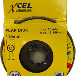 Xcel Sanding Flap Disc for Grinder 115mm 40g