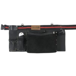 Taurus Tough Full Leather/Web Fencing Toolbelt Apron Black