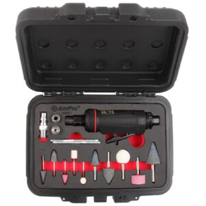 AmPro Air Die Grinder Kit with Mounted Points