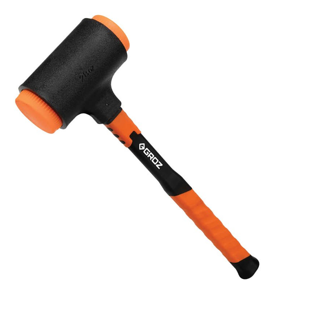 Groz Deadblow Hammer 28oz with Polyurethane Head 1 Groz Deadblow Hammer 28oz with Polyurethane Head