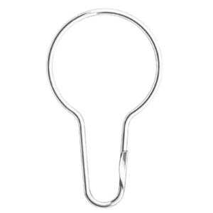 Hindley Shower Curtain Rings - N.P. 12-pce #SP35