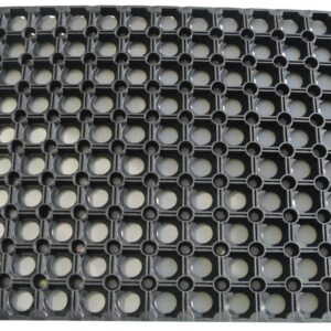 Xcel Door Mat - Rubber Hollow Rings 600mm x 400mm