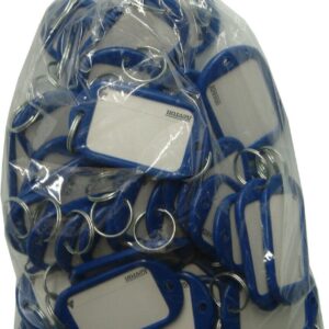 Kevron Key Tag "Jumbo" 50-pce Bag Blue