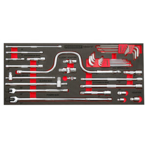 39pc Socket Accessory Tray