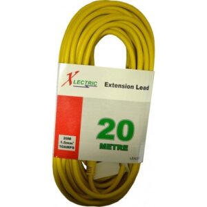 Xcel Xlectric Extension Lead - Heavy Duty Yellow 20m