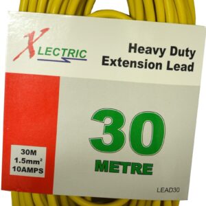 Xcel Xlectric Extension Lead - Heavy Duty Yellow 30m