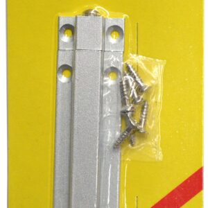 Xcel Socket Bolts Satin Chrome On Brass 100mm Carded