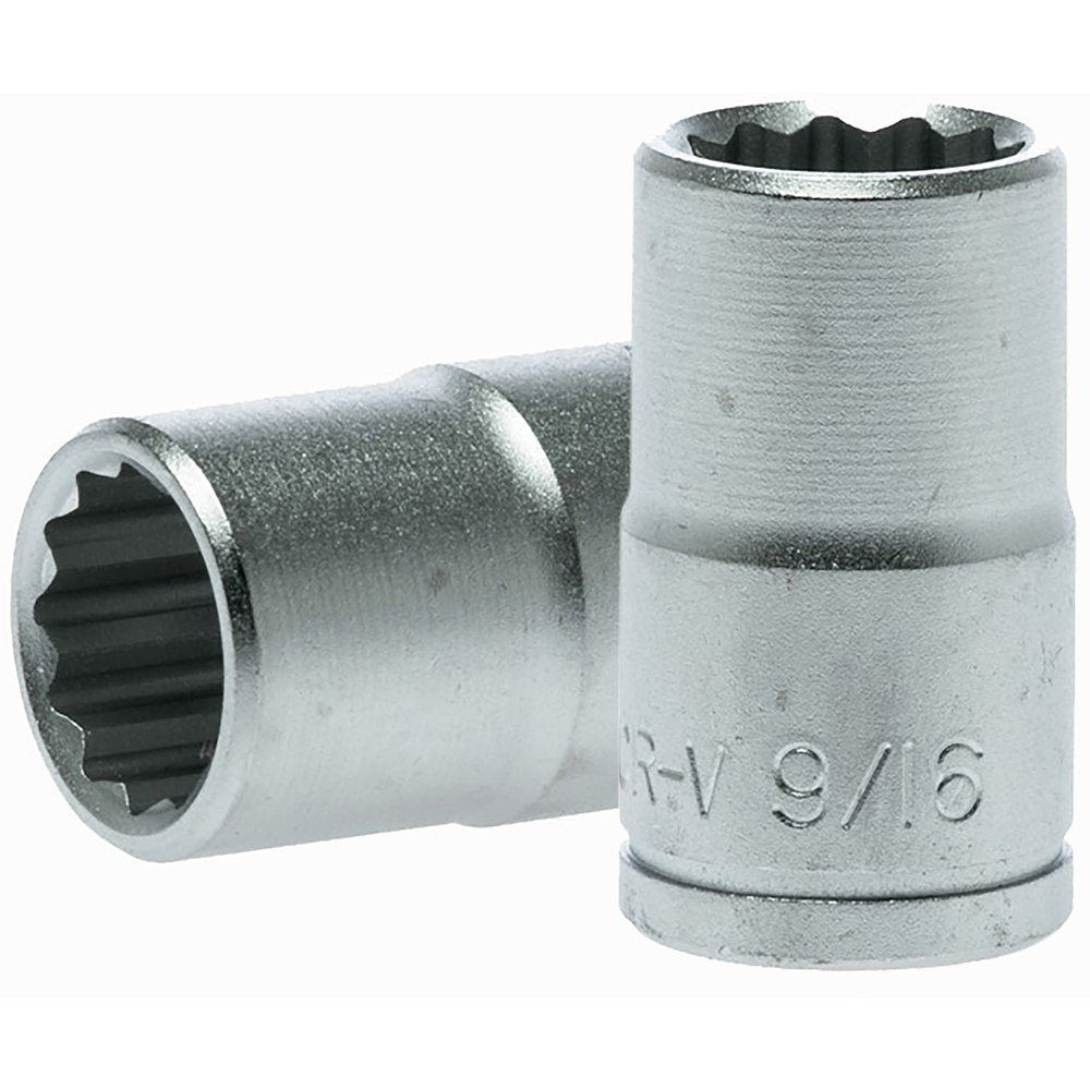 Teng 1/2in Dr. Socket 9/16in 12Pnt 1 Teng 1/2in Dr. Socket 9/16in 12Pnt