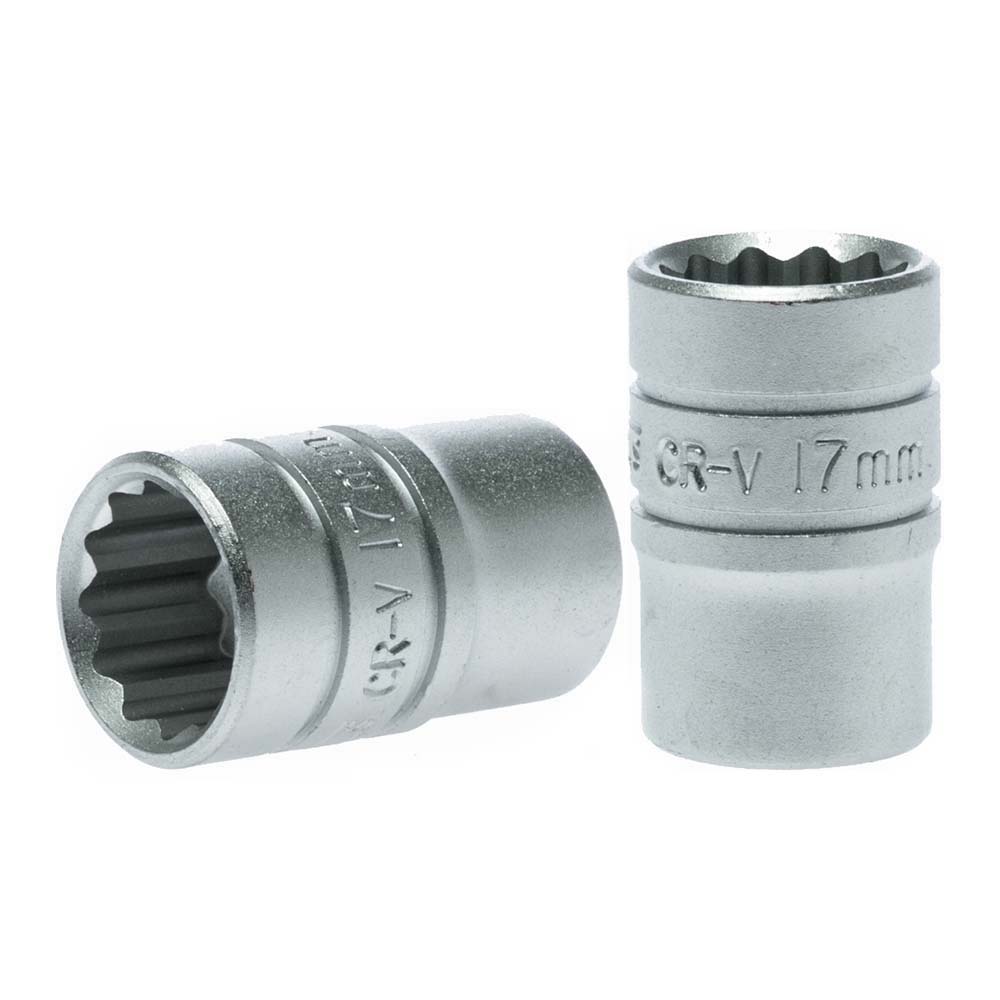 Teng 1/2in Dr. Socket 17mm 12Pnt 1 Teng 1/2in Dr. Socket 17mm 12Pnt