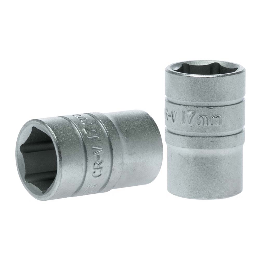 Teng 1/2in Dr. Socket 17mm 6Pnt 1 Teng 1/2in Dr. Socket 17mm 6Pnt
