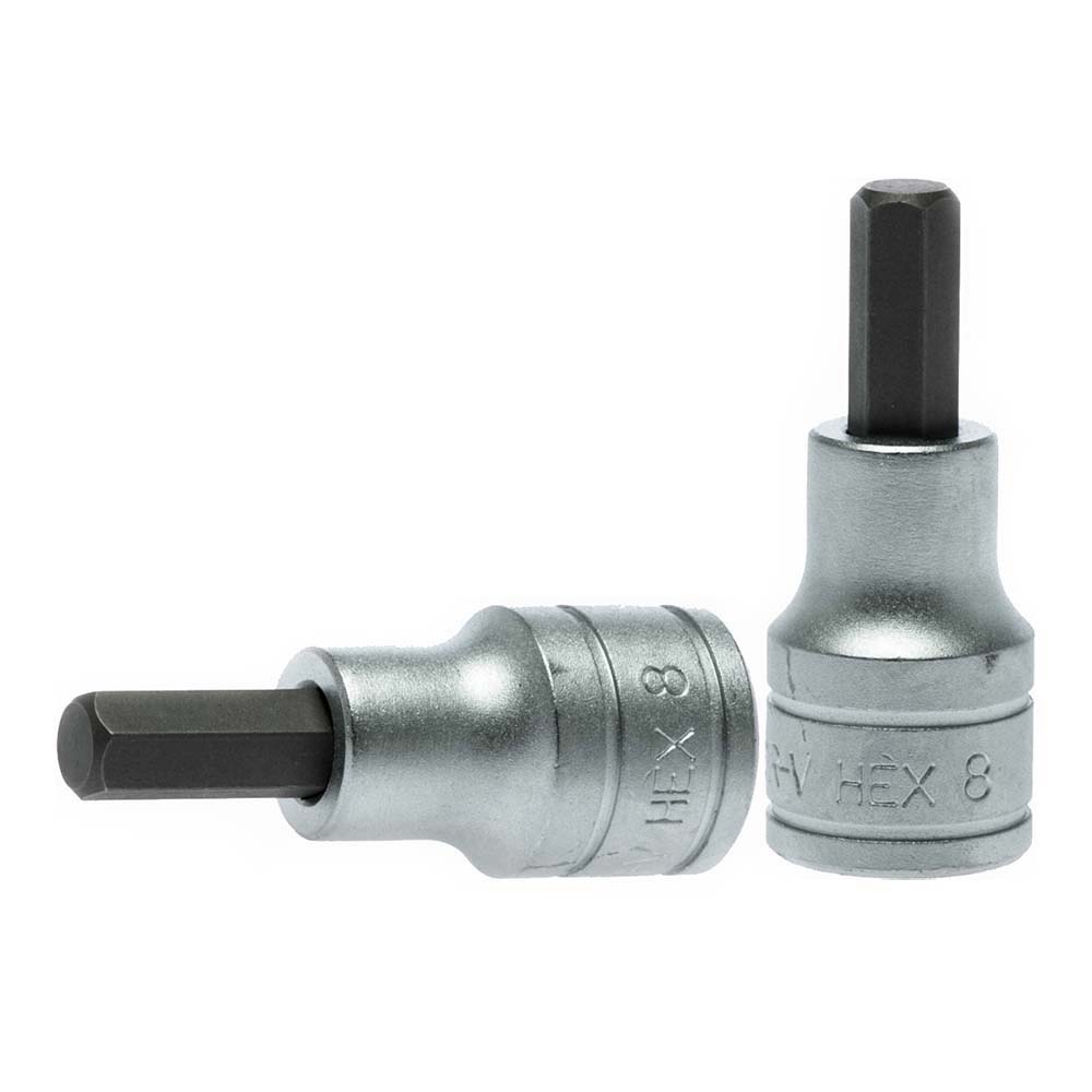 Teng 1/2in Dr. Bit Socket Hex 8mm 1 Teng 1/2in Dr. Bit Socket Hex 8mm
