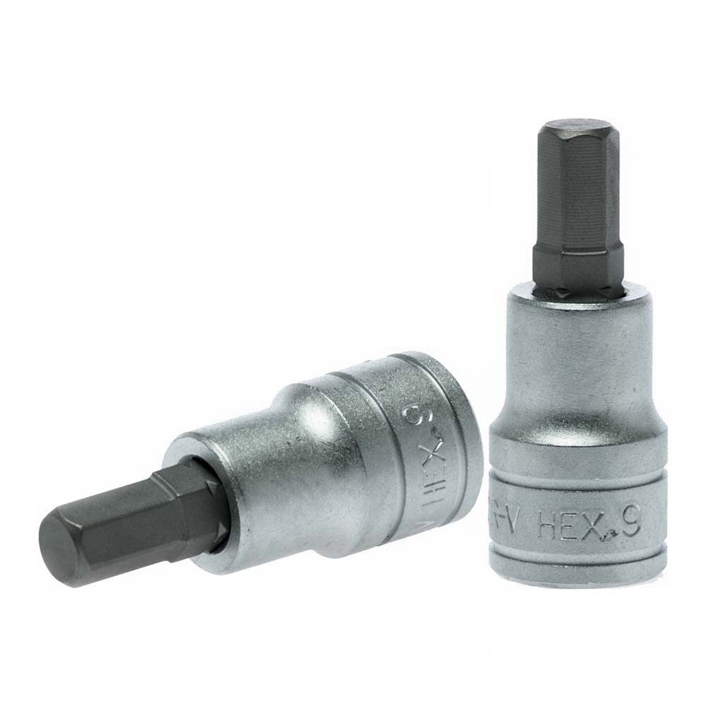 Teng 1/2in Dr. Bit Socket Hex 9mm 1 Teng 1/2in Dr. Bit Socket Hex 9mm