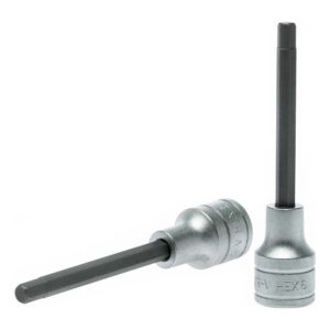 Teng 1/2in Dr. Bit Socket Hex 6mm x 100mm (L)