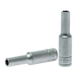 Teng 1/4in Dr. Deep Socket 5mm