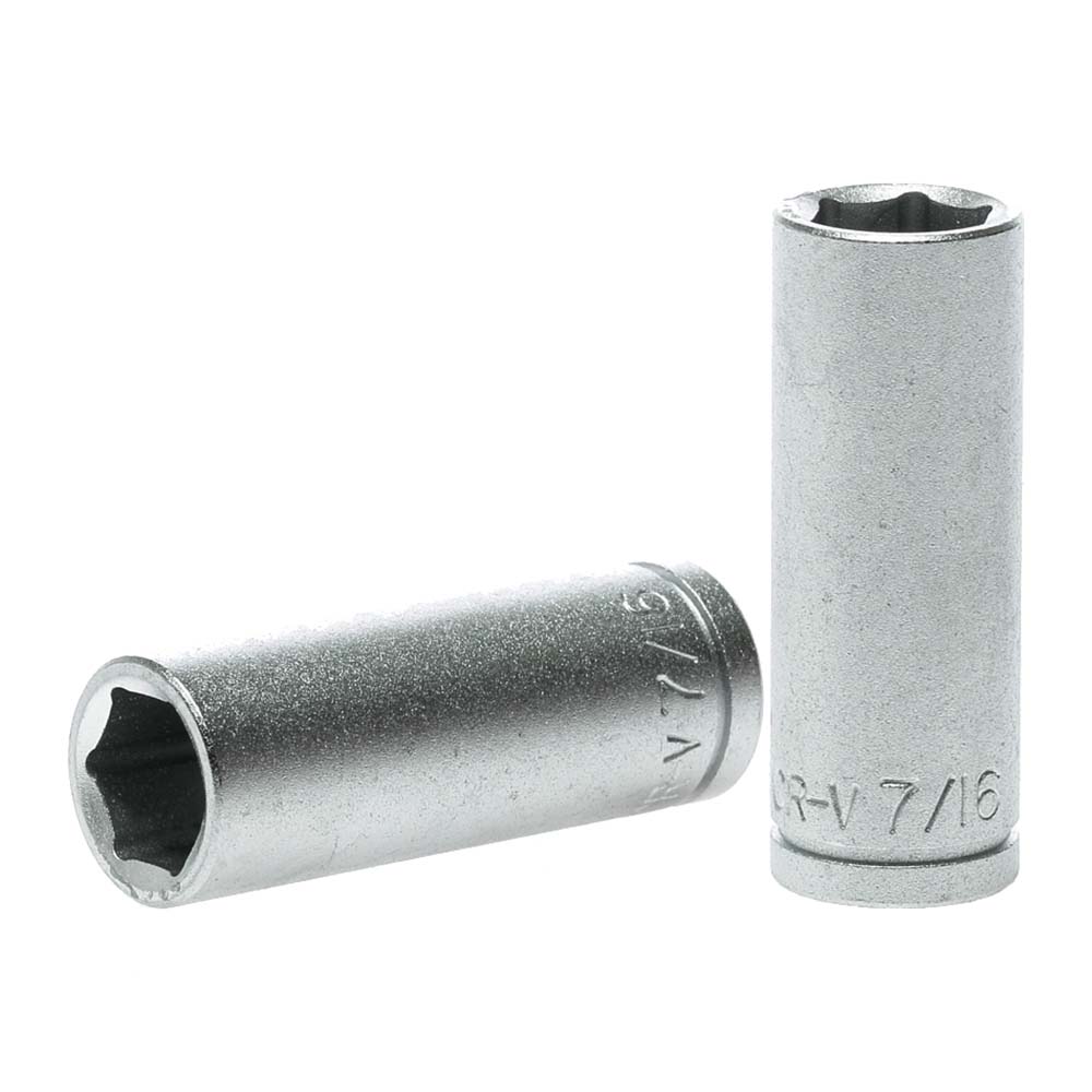 Teng 3/8in Dr. Deep Socket 7/16in 1 Teng 3/8in Dr. Deep Socket 7/16in
